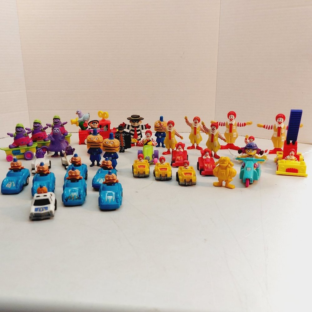 Vtg McDonaldland Toys - lot of 35